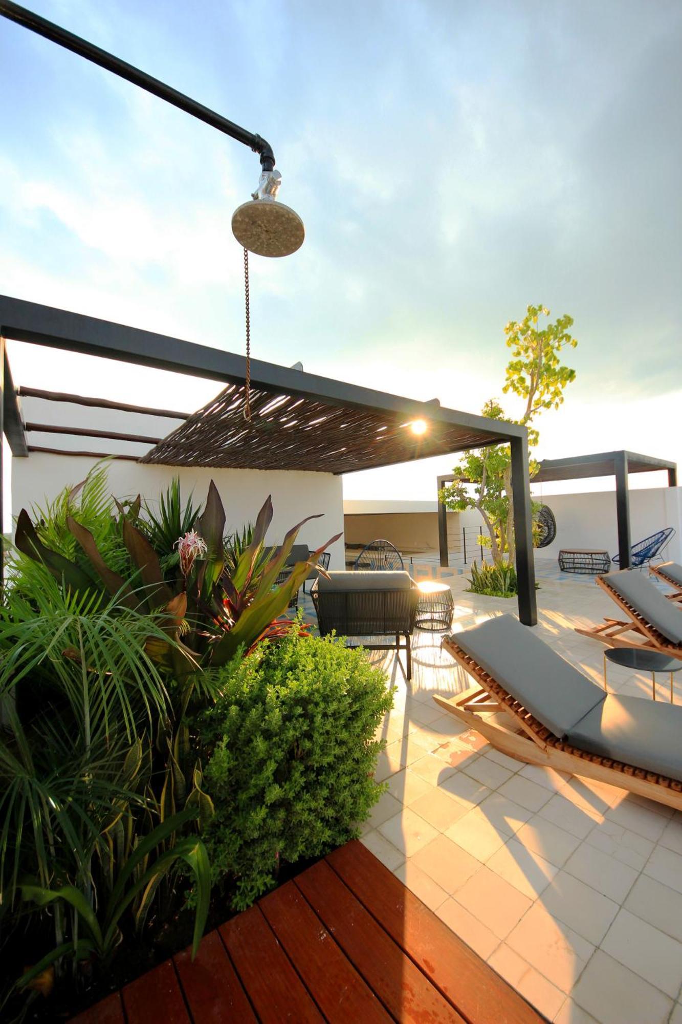 Apartment Near The Beach, Rooftop, Pool, Sea View. Playa del Carmen Extérieur photo
