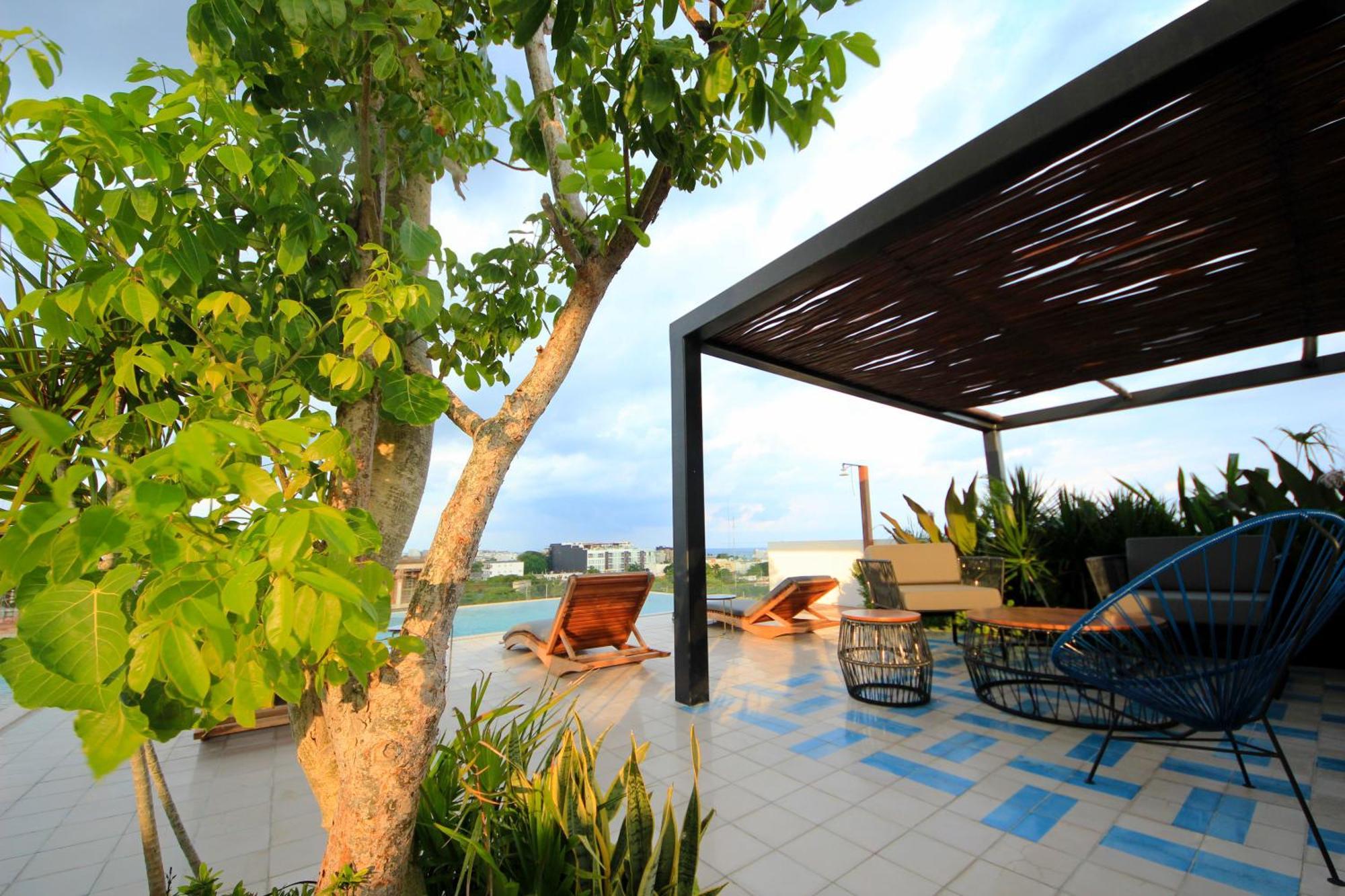 Apartment Near The Beach, Rooftop, Pool, Sea View. Playa del Carmen Extérieur photo